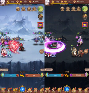 마이티 아레나 – PVE, PVP 자신만의 전략을 활용한 수집형RPG