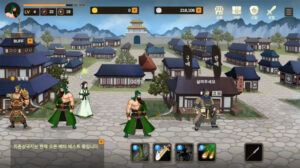 지존 삼국지 – 국산 방치형 액션 RPG 게임
