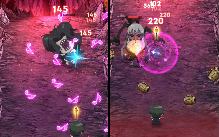 타임제로 신작 모바일 신비아파트 종스크롤 슈팅 RPG